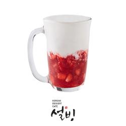 딸기라떼 ICE