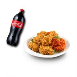 BHC 후라이드 반 + 양념 반 + 콜라1.25L