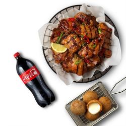BHC 갈비레오 + 치즈볼 + 콜라1.25L