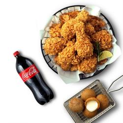 BHC 핫후라이드 + 치즈볼 + 콜라1.25L