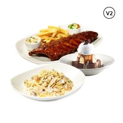[V2]베이비백립 B세트(베이비백립400g,투움바파스타,초콜릿썬더프롬다운언더)