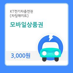 KT전기차충전권(차징메이트) 3,000원