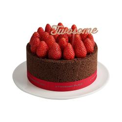 스트로베리 초콜릿 생크림