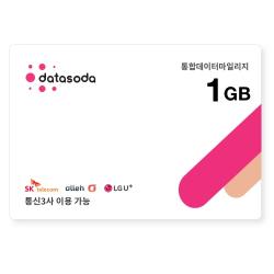 SKT KT U+ 데이터 1GB
