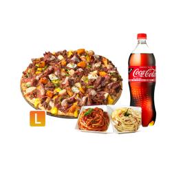 와규앤비스테카(오리지널)L+하프앤하프스파게티+콜라1.25L