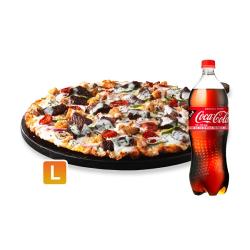 블랙앵거스 스테이크 피자(오리지널)L+콜라1.25L